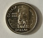 Canada 1958  1 Dollar Coin Canada Silver
