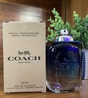 Coach New York Blue By Coach Cologne For Men Edt 3 3   3 4 Oz New Tester Box