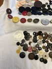 Large Collection Of Vintage And Antique Buttons Mixed Variety Of Designs
