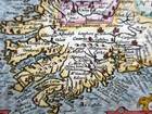 Munster Ireland C1627 By Van Den Keere  Miniature Speed Genuine Antique Map