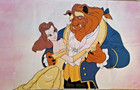 1993 Beauty And The Beast Pillow Case Disney 31 X 20  
