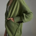 Anthropologie Pilcro Aubrey Oversized Fleece Cardigan Xxsp xsp Moss Green