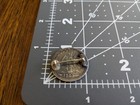 Vtg Pin 1853 Seated Liberty Quarter Dollar Love Token Engraved  mira  29rs