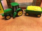 Lot John Deere Vintage Enesco Salt And Pepper Shakers And Gas Pump Bank