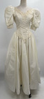 Alfred Angelo Sapphire V Neck Short Short Sleeve Ivory Wedding Dress Stunning      