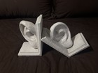 Pair Of Pop Art   Post Modern Ear Bookends