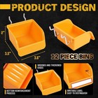 260 Piece Peg Board 1 4 Inch Organizer Accessories Pegboard Hooks Craft Room New