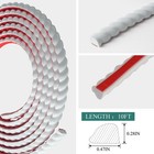 Yefanxi - Flexible White Pvc Wall Molding Trim Self-adhesive 