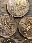 Uncirculated Canada 1 Cent Coins 1-1977 2-1978 2-1979  3 95 Free Shipping 