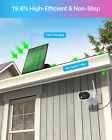 Zosi 8ch 2k 3mp Solar Powered Battery Wireless Security Camera System 1tb Audio