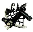 Vintage Tamaya Sextant Black 9  Nautical Navigation Brass Working Marine Antiqu