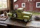 Three Retro Tinplate Car Decor Retro Car Model 13       antiqui