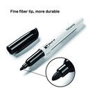 Black Dry Erase Markers Low Odor Fine Whiteboard Markers Thin Box 12pcs Black