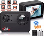 Campark 4k Touch Screen 20mp Action Camera  Eis Wifi Waterproof Sport Camcorder