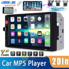 7  Double 2 Din Car Mp5 Player Bluetooth Android 10 Stereo Radio Gps Wifi Camera