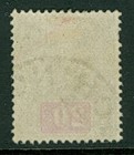 Sarawak  20c Brown Olive And Violet  Used  Scott  44