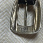 Douglas Magnus Heartline  Sterling Silver Buckle Set Beaded Belt