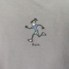Life Is Good Womens Medium Gray Organic Cotton Ethical Athletic Tshirt Top