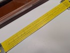 Pickett 1010-es Slide Rule Rare Hard Plastic   Leather Cases Clamp Calculator E4