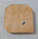 Vintage Monroe Michigan Souvenir Wood Wooden Ashtray