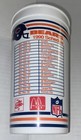 1990 Chicago Bears Logo Mcdonald s Schedule Cup Vintage Coke Promo