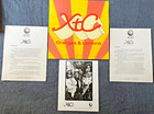Xtc Rare 1988 89 Oranges   Lemons Promo Press Kit Photo Poster Flat A  Partridge