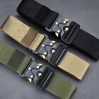 Men Casual Military Tactical Army Adjustable Quick Release Belts Pants Waistband
