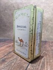 Vintage Camel Special Lights Hinged Storage Tin