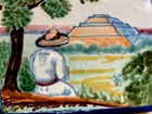 Beautiful Vintage Signed Uriarte Tile   Talavera From Puebla  Mexico