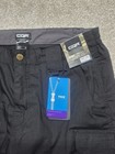 Cqr Tactical Cargo Pants 34x30 Black Ripstop Duratex Hiking Work Utilitycqr 138