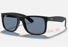 Ray-ban Rb4165 Justin 622 2v Polarized Sunglasses Matte Black grey 54mm 100  Uv