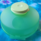 Last One  Tupperware Round Keeper Sandwich Burger Bagel Torta Waffle   Smidget