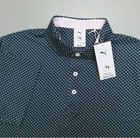 Puma X Ap Arnold Palmer Micro Umbrellas Print Golf Polo Men s Deep Navy Xxl