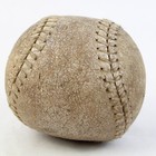 Vintage Softball Leather Outdoor Baseball Raised Stitch Early 20th Century 11 