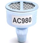 Gast Ac980 Air Motor Muffler Assembly  1 4in Npt Port  Used W  2am 4am nl32 nl42