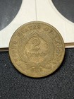 1868 Two Cent Piece 2c - Nice Civil War Era Us Type Coin