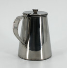 Tall Coffee Pot - Stainless - Historical Reenactment