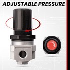 Ac-0007 Craftsman Air Compressor 4-port Regulator With Tank   Line Pressure Port