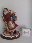 Bradford Exchange Santas Timeless Disney Treasures Light Motion Express Figurine