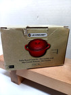Le Creuset Petite Round Casserole W  Lid 8oz Nutmeg  Nib New