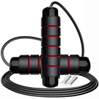 Adjustable Weighted Jump Rope  9ft Long Tangle-free Rapid Speed 180-340g Red