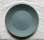 Vintage Ringware Bauer Pottery 12 5    Round Serving Platter Delph Blue Ex Shape