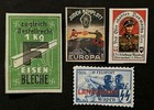 Travelstamps  Germany Wwii Reproduction Propaganda Stamps Lot Of 4 Mnh