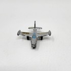 Original Vtg Schuco Piccolo Thunderjet 780 Metal Aircraft Toy West Germany