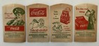 4 1940s Coca-cola No-drip Bottle Protector Wwii Pilot Soldier Vintge Advertising