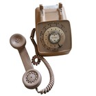 Vintage Gte Automatic Electric Rotary Dial Desk Telephone Phone Beige Model 80