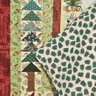 New Handmade Large Throw Size Holiday Quilt 54 x71  Christmas Blanket