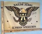 Sailor Jerry Patriotic Bald Eagle Spiced Rum 2013 Alcohol Ad Poster 24 x18    New