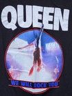 Queen We Will Rock You Black T-shirt Size Small Rock Band Rockabilia