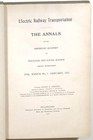 Emory R Johnson   Electric Railway Transportation The Annals Of The American 1st